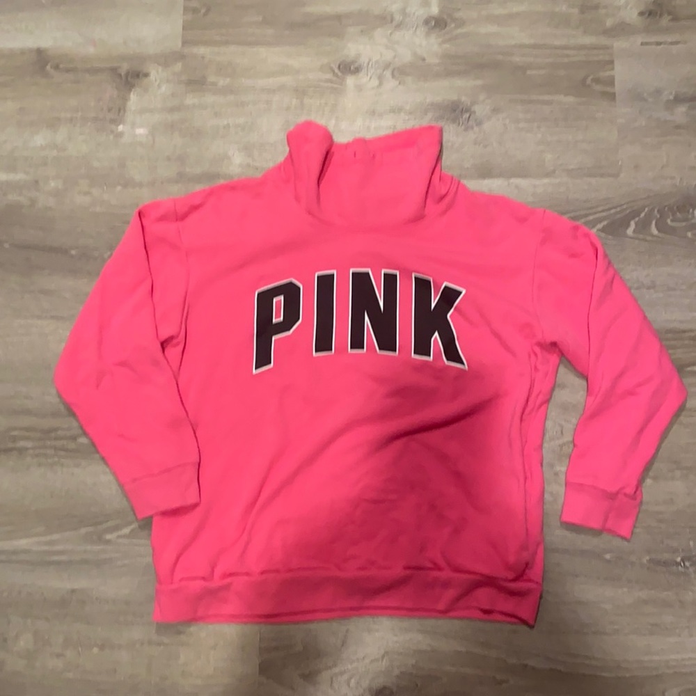 PINK sweatshirt. Size large.
